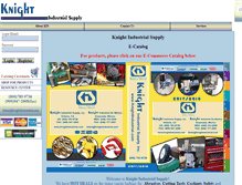 Tablet Screenshot of knightindustrial.com